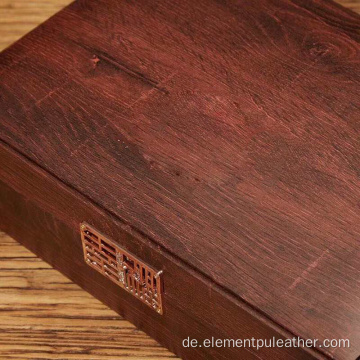 Dekoratives Papier mit Holzmaserung für Box
